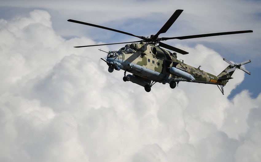 Belarusdakı Rusiya helikopteri Ukrayna sərhədindən uzaqlaşdırıldı