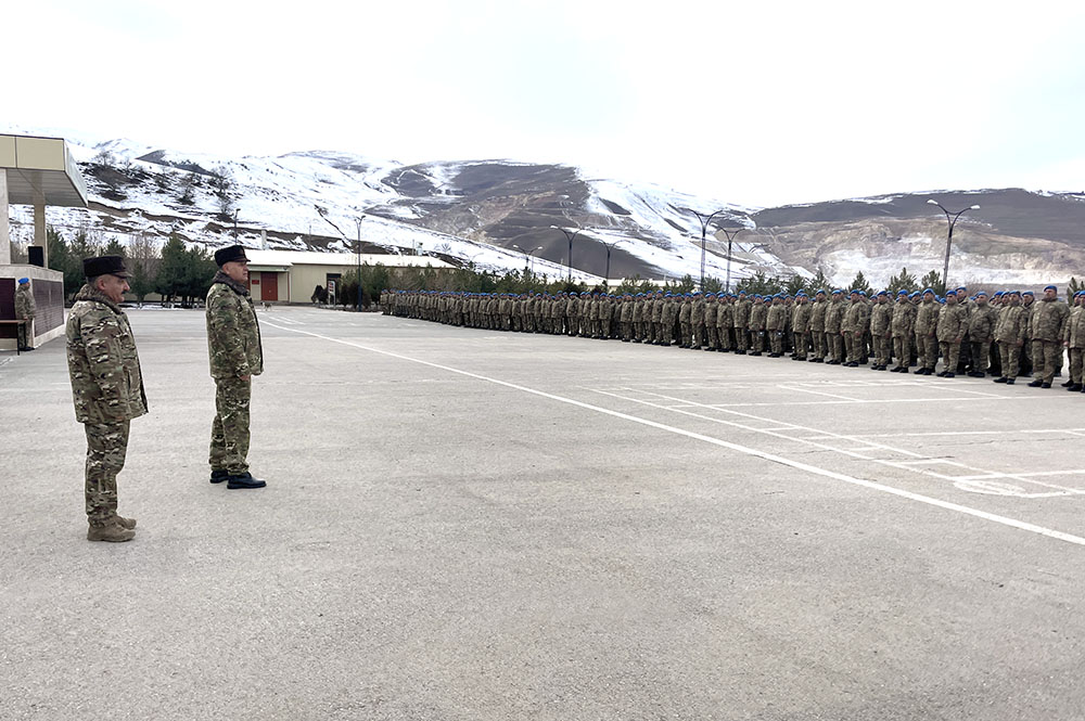 Baş Qərargah rəisi hərbi hissələrin döyüş hazırlığını yoxladı