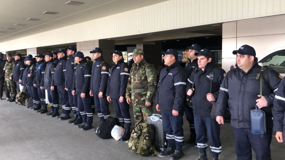 Prezidentin tapşırığı ilə xilasetmə qrupu Türkiyəyə yola düşdü