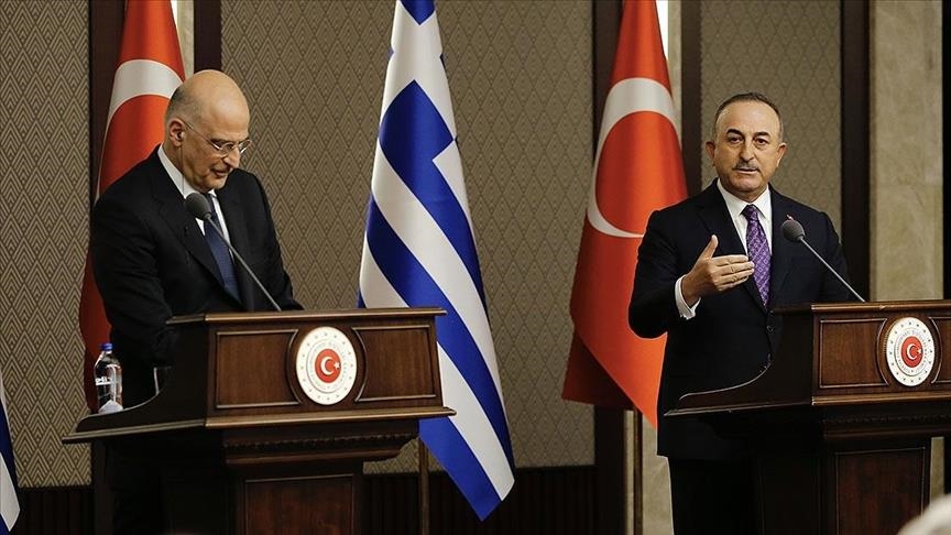 Yunanıstan XİN başçısı Çavuşoğlu ilə danışıqlar apardı
