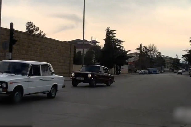Toy karvanında avtoxuliqanlıq etdi - FOTO