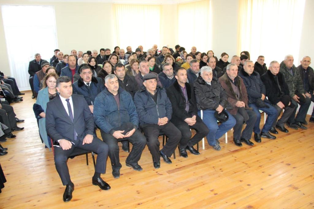 Goranboyda sakinlərin müraciətləri dinlənildi