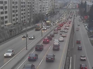 Bakının əsas yollarında TIXAC var