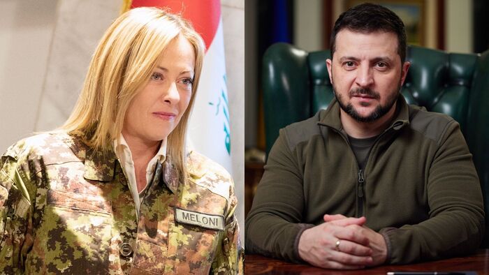 İtaliya Baş naziri də Zelenski ilə görüşəcək