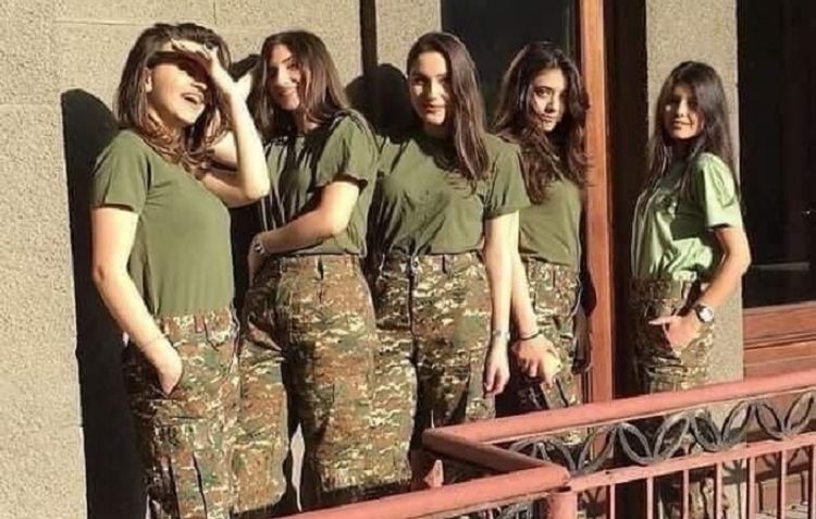 Ermənistanda qadınlar bu ildən hərbi xidmətə gedəcəklər