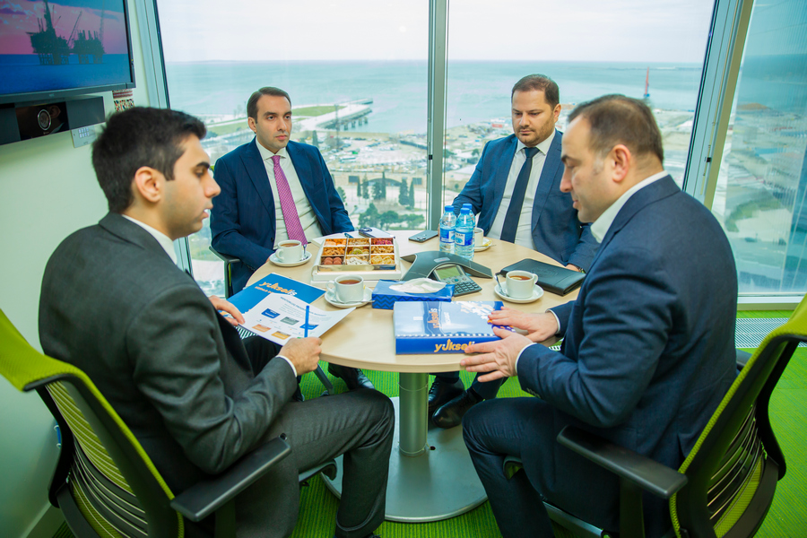 BP-nin vitse-prezidenti ikinci “Yüksəliş” müsabiqəsinin qalibləri ilə görüşüb