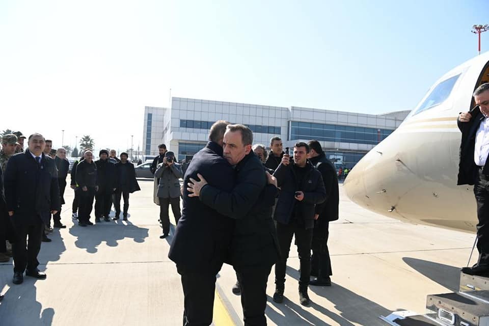 Ceyhun Bayramov Çavuşoğlu ilə Kahramanmaraşda - FOTOLAR