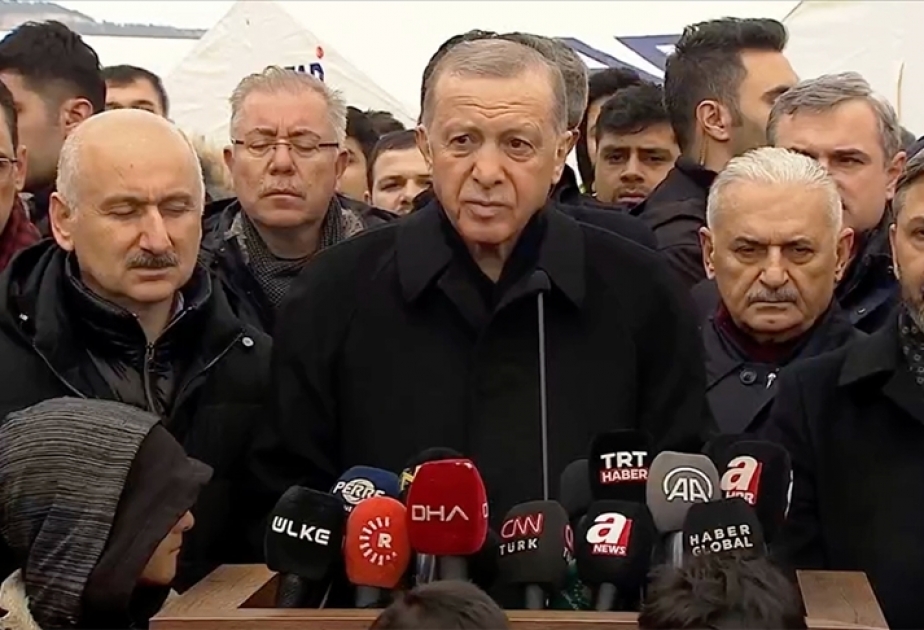 Bir neçə şəhərdə xilasetmə işləri yekunlaşıb - Ərdoğan