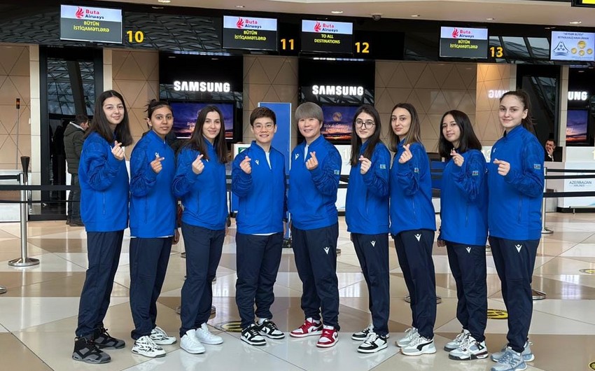 Taekvandoçularımız Cənubi Koreyaya yola düşdü