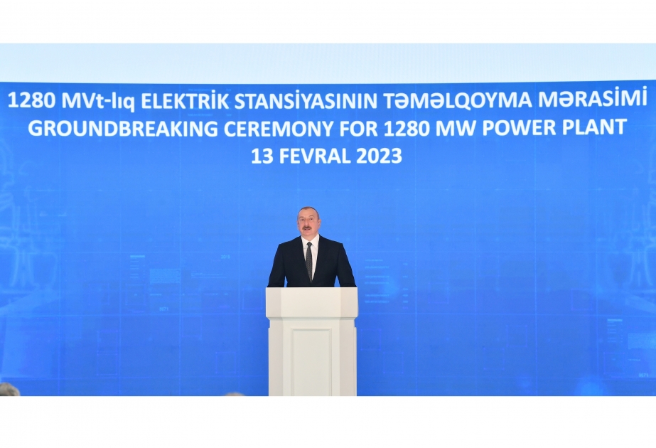 Prezident təməlqoyma mərasimində iştirak etdi - YENİLƏNİB (FOTOLAR)