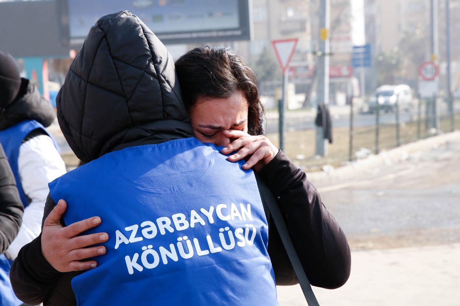 Azərbaycan könüllüləri Kahramanmaraşda - FOTOLAR