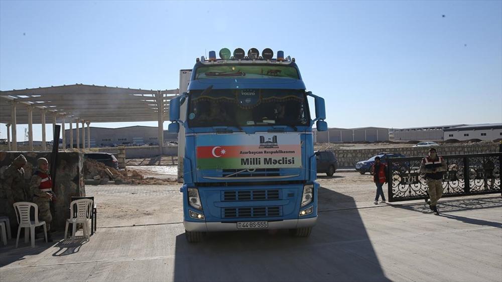 Milli Məclisin göndərdiyi generatorlar Şanlıurfaya çatıb