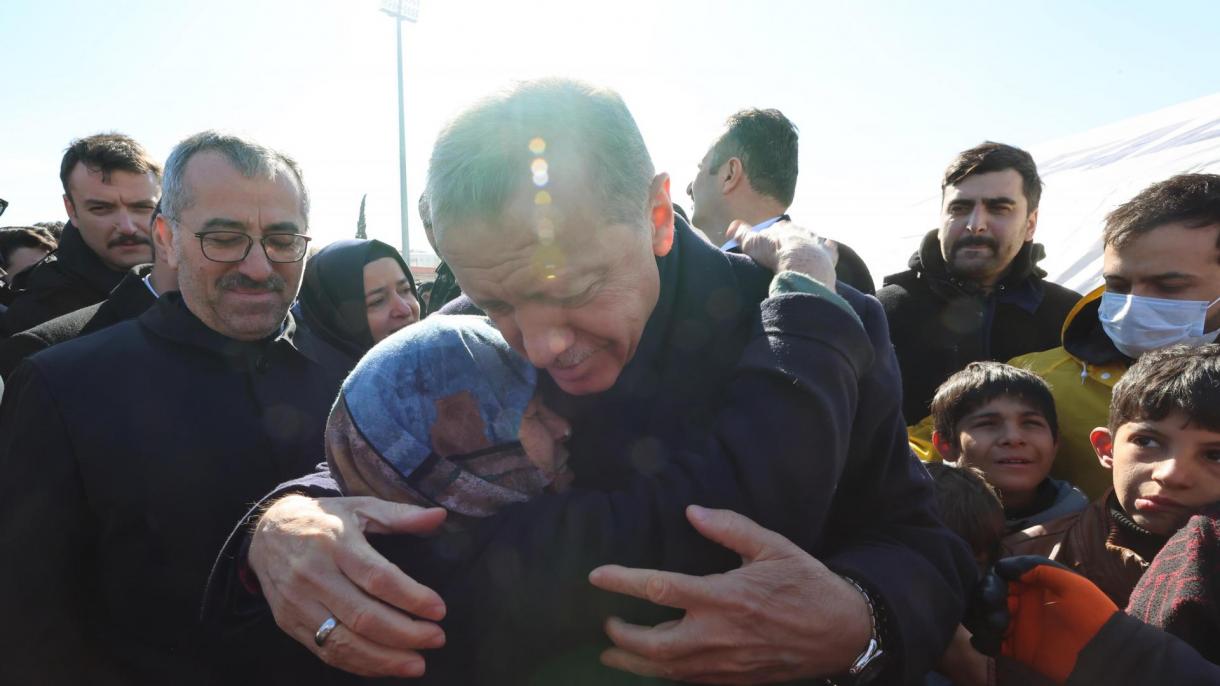 Ərdoğan dağıntılardan sağ çıxarılanların sayını açıqladı