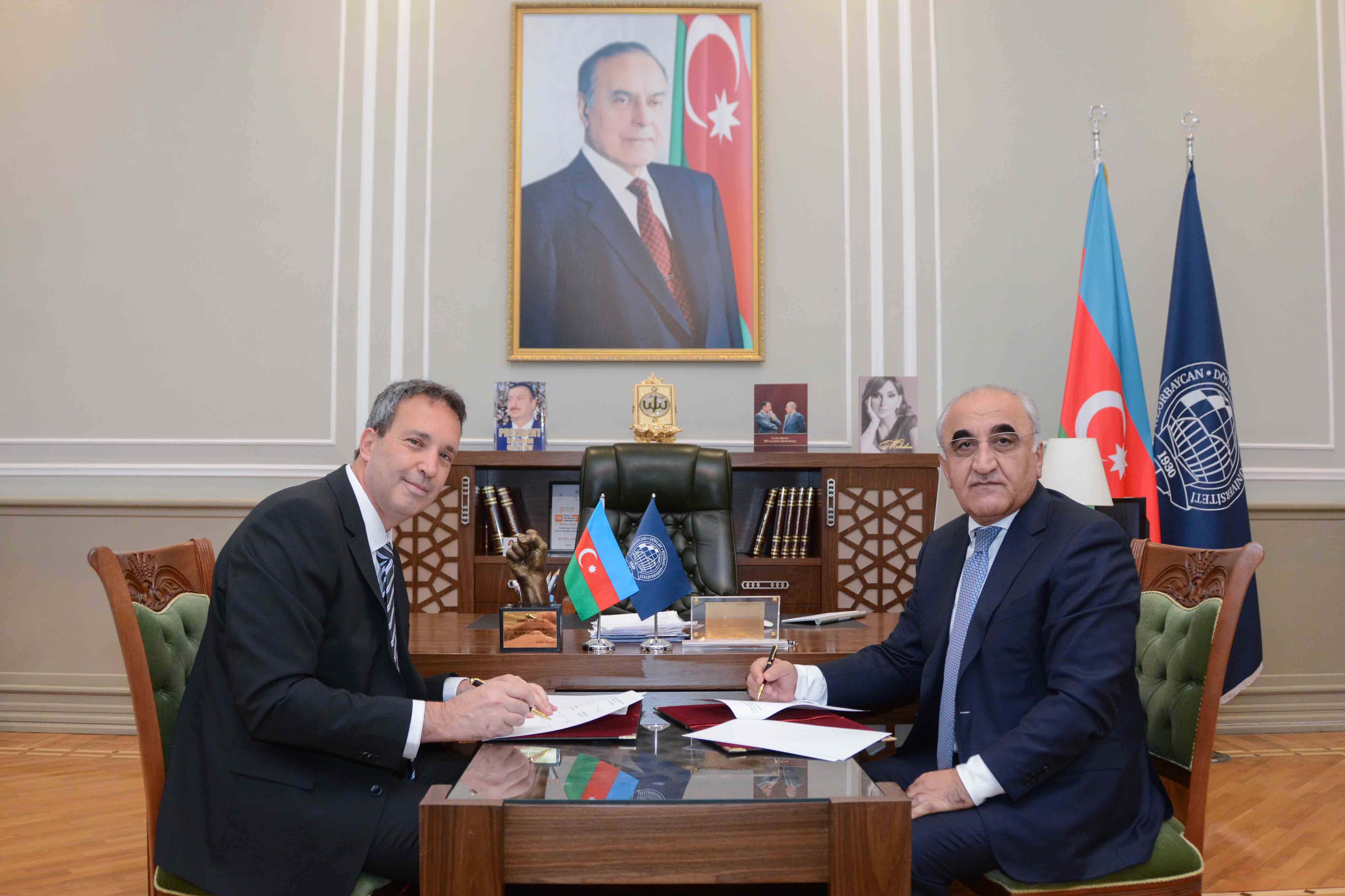 UNEC ilə Sapir Akademik Kolleci arasında müqavilə imzalandı