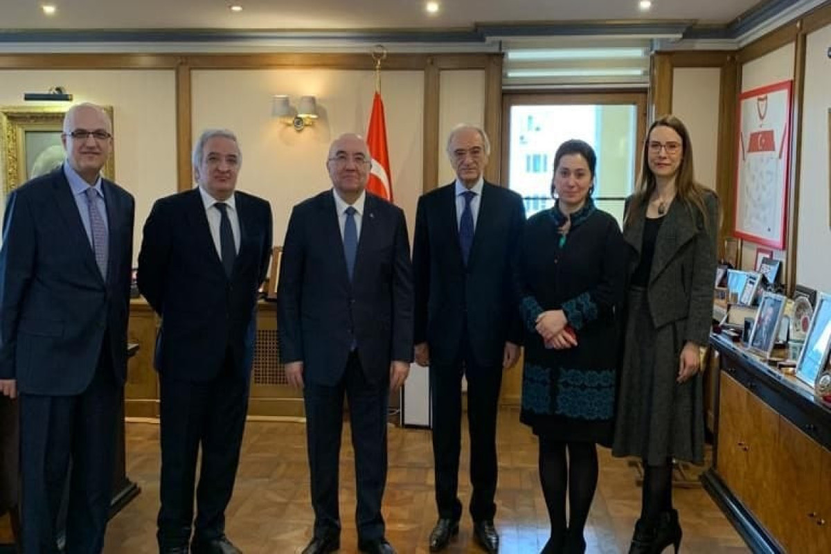 Polad Bülbüloğlu Türkiyə səfirliyində - FOTO 