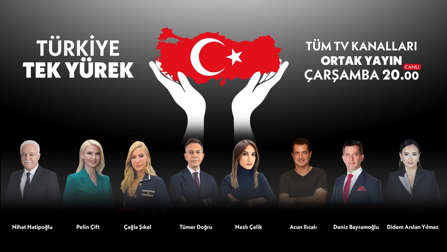 “Türkiyə, tək ürək” - Marafonda 115 milyarddan çox ianə toplandı - YENİLƏNİB