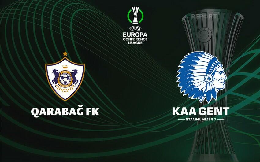 Konfrans Liqası: “Qarabağ” Bakıda “Gent”ə qarşı