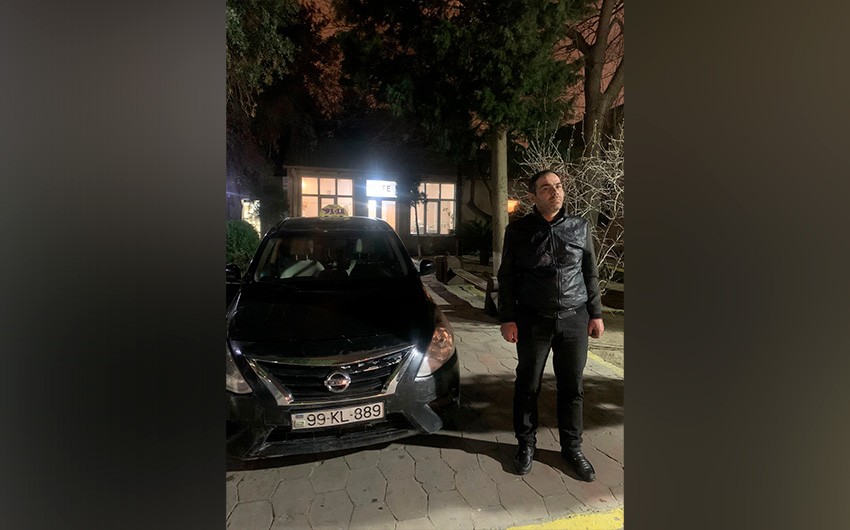 Narkotik aludəçisi olan taksi sürücüsü tutuldu 