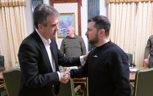 İsrail XİN başçısı Zelenski ilə İranı müzakirə etdi