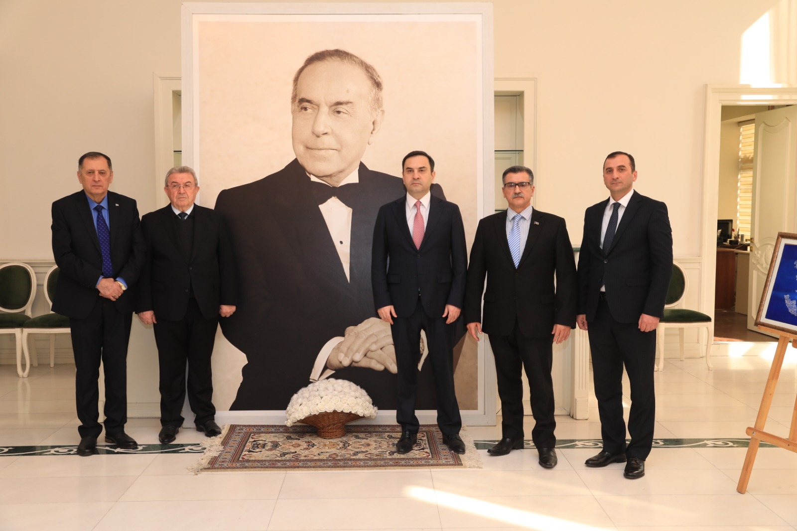 Novruz Aslanov “Heydər Əliyev İli”nə dair tədbirdə - FOTO