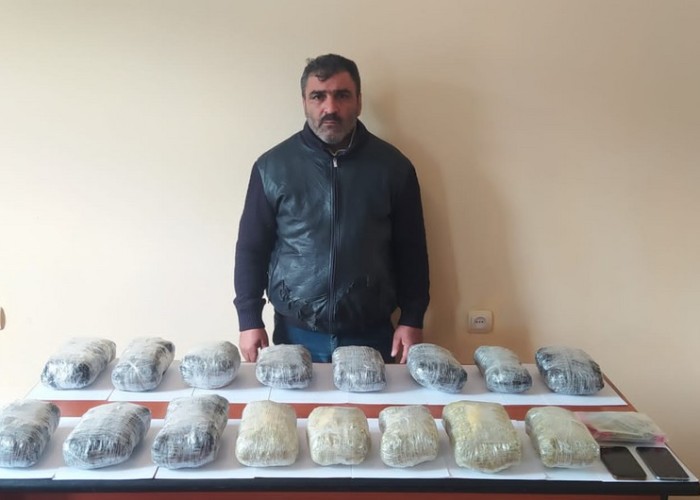 İrandan narkotik gətirilməsinin qarşısı alındı