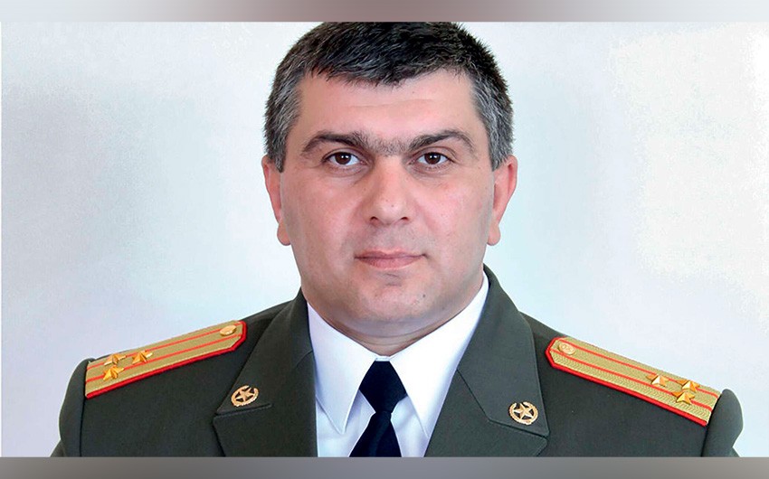 Ermənistanda general SAXLANILDI