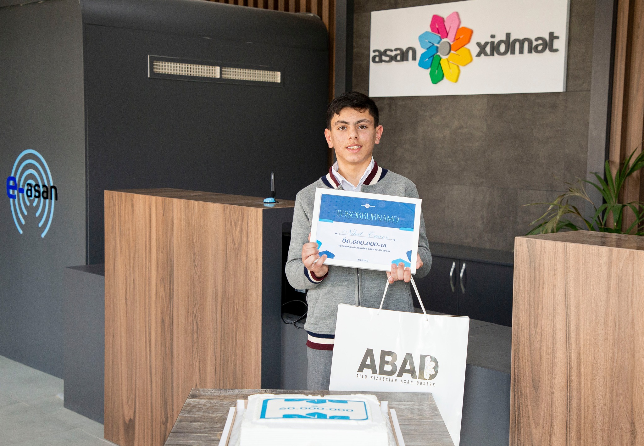 ASAN-a 60 milyonuncu müraciət Şərqi Zəngəzurda qeydə alındı - FOTO