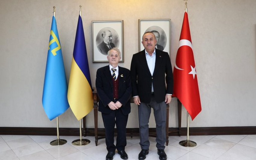 Krım türklərinin lideri Türkiyəyə gəlib