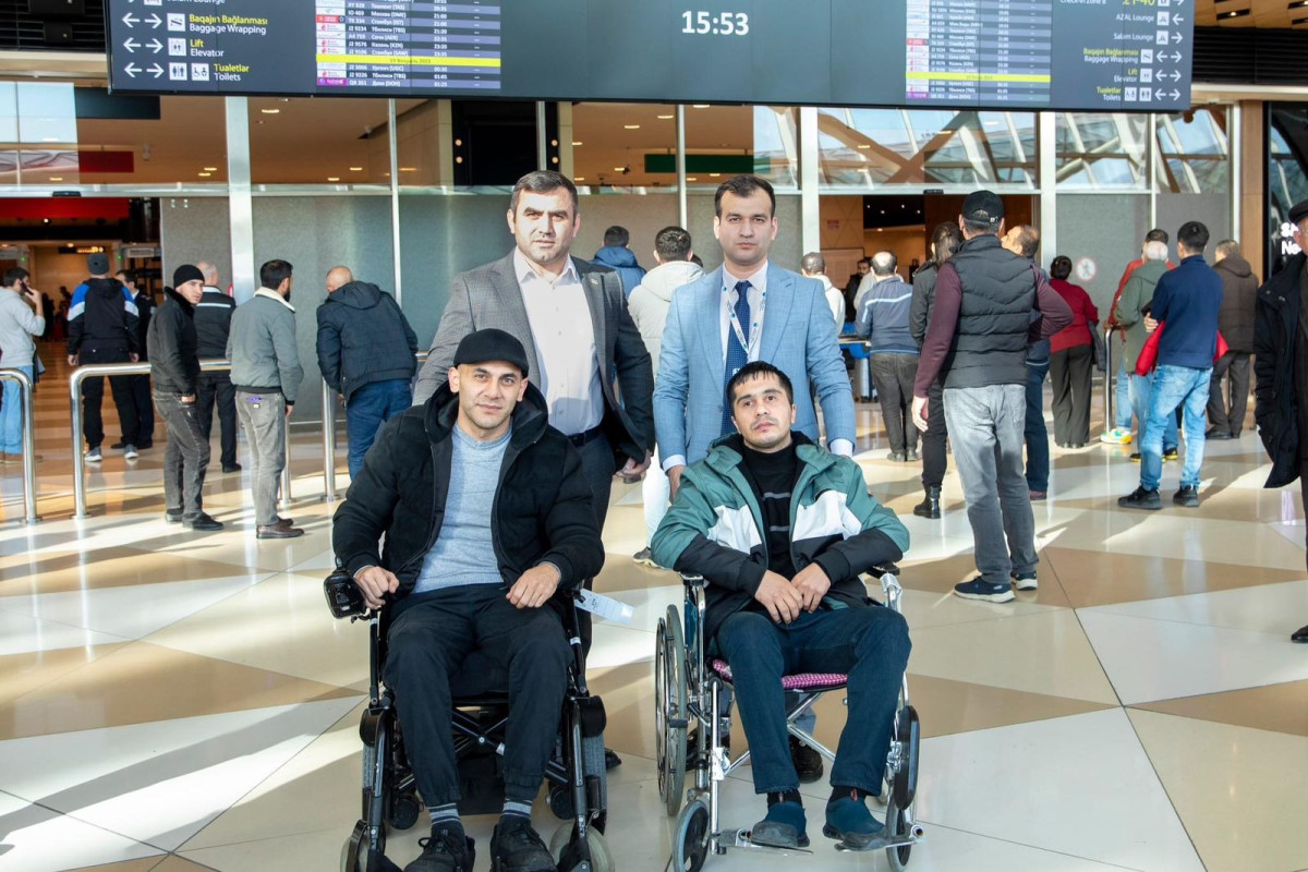 Daha 2 qazimiz sağalaraq Vətənə qayıtdı