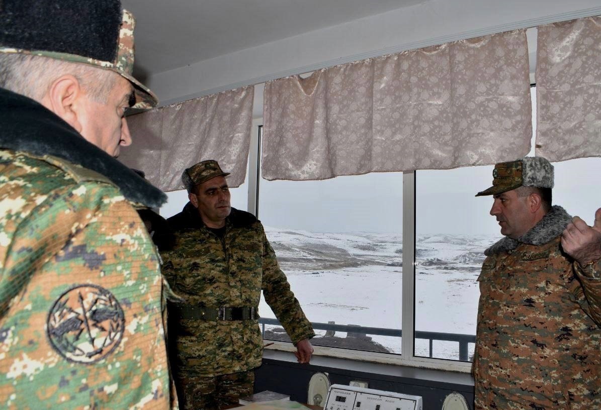 Ermənistan ordusunda qərargah təlimləri keçirildi - FOTO
