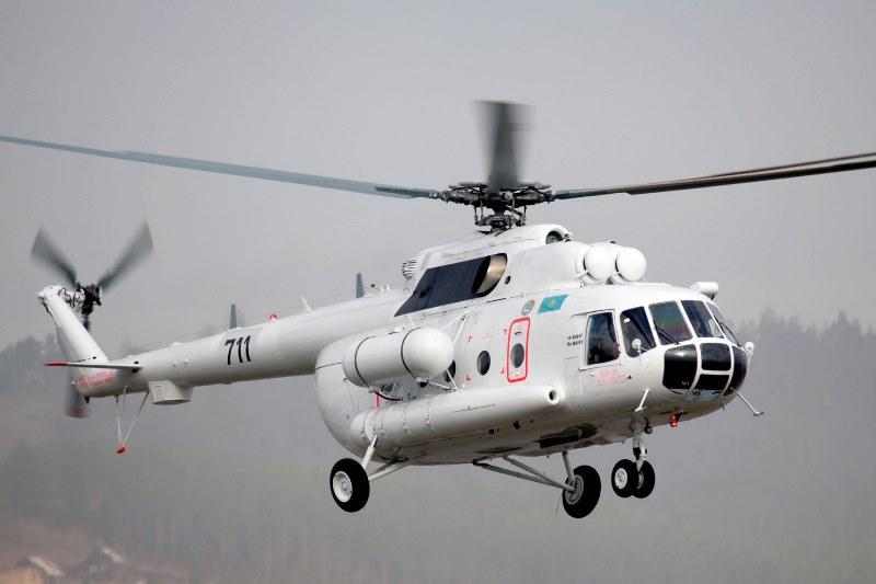 Qazaxıstanda helikopter qəzası - 4 nəfər öldü 