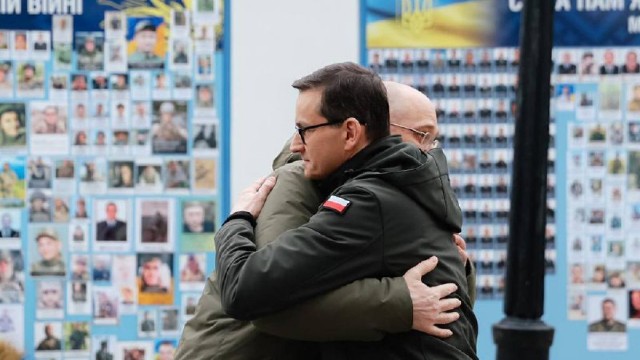 Polşanın Baş naziri Kiyevə gəldi