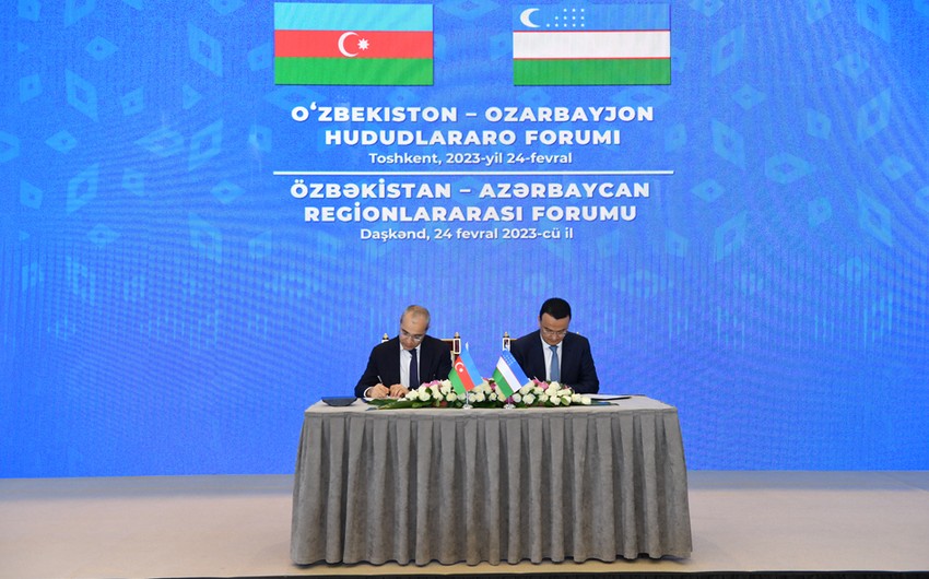 Azərbaycan və Özbəkistan arasında 11 sənəd imzalandı 