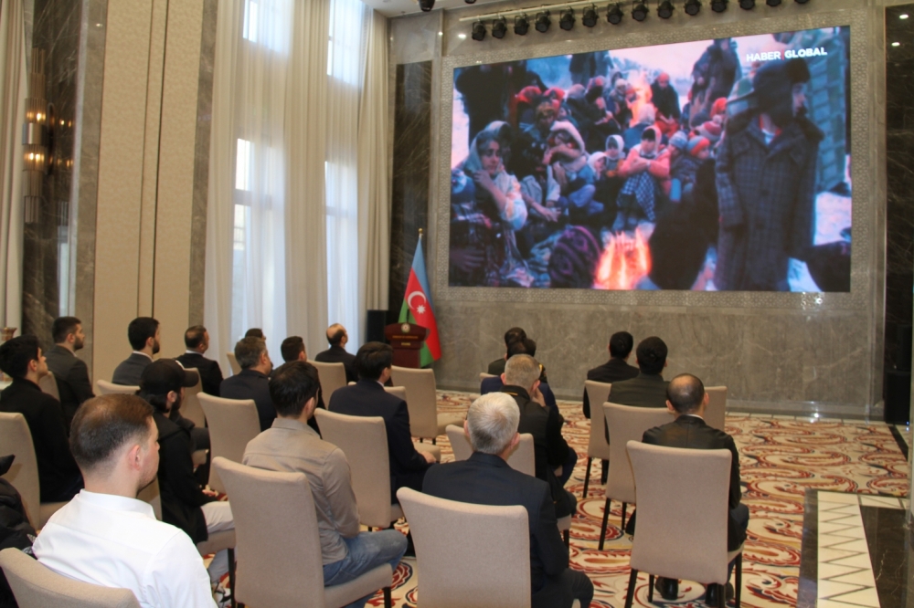 Çində Xocalı qurbanlarının xatirəsi anılıb