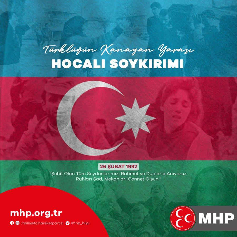 Bağçalının partiyasından Xocalı PAYLAŞIMI
