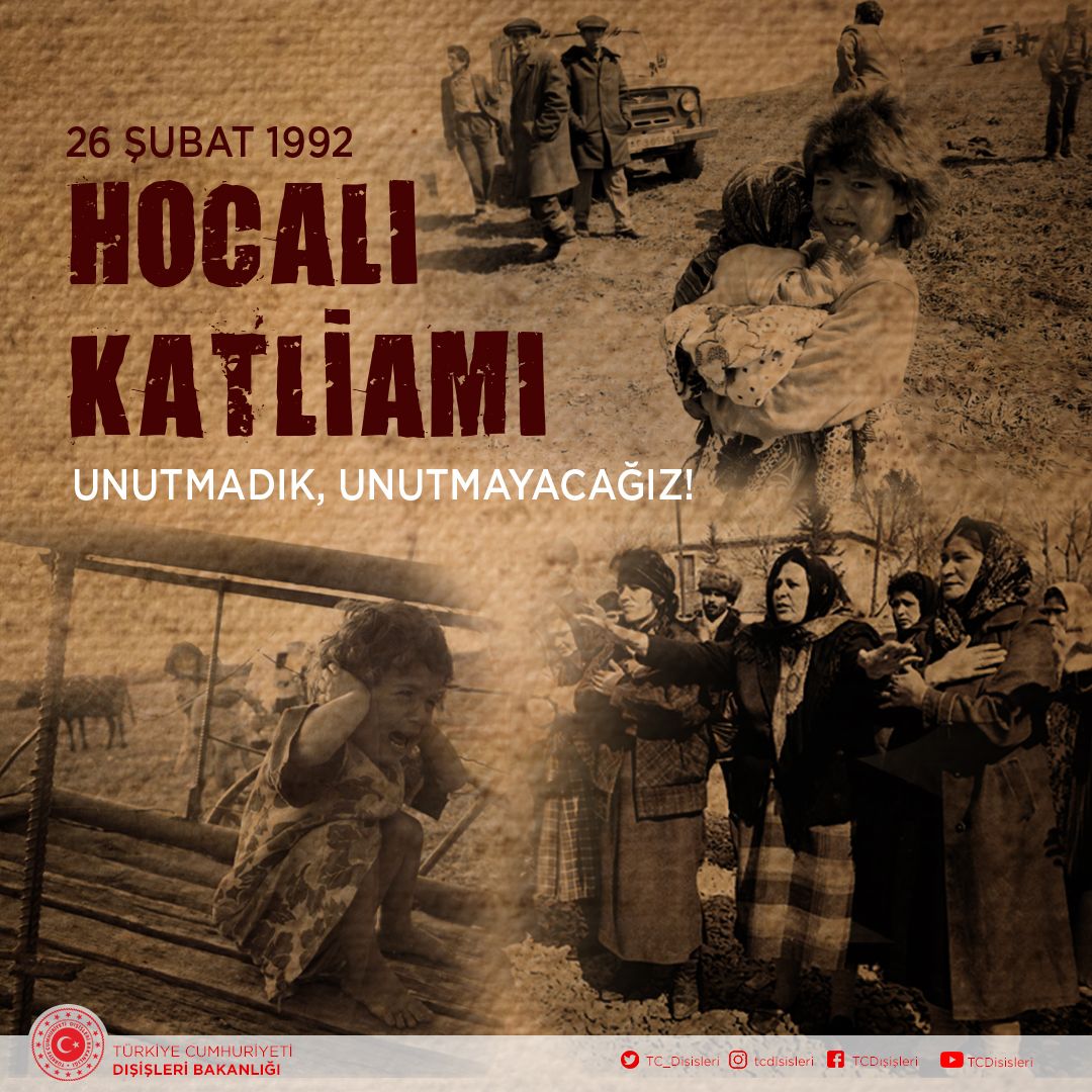Türkiyə XİN Xocalı qurbanlarını ANIB