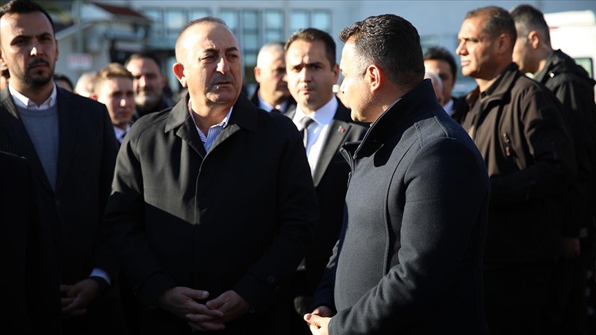Azərbaycan xilasediciləri zəlzələ bölgəsində işi davam etdirir - Çavuşoğlu