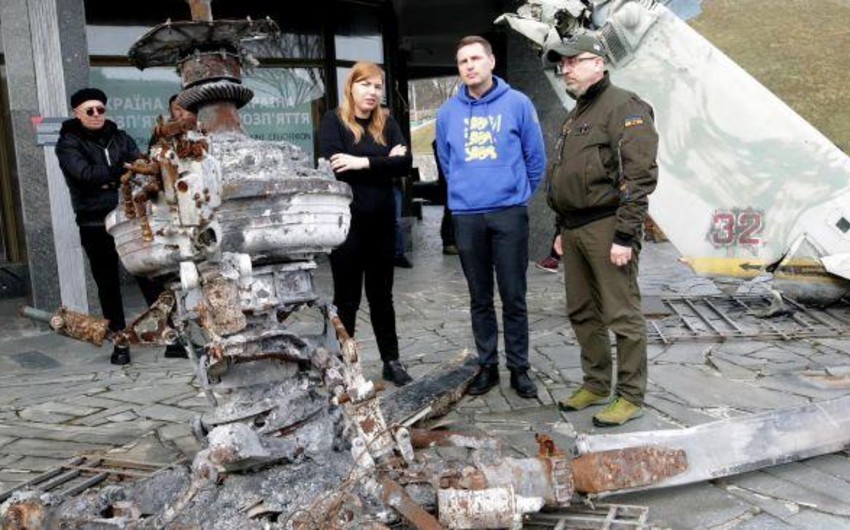 Estoniyanın müdafiə naziri Kiyevə səfər edib