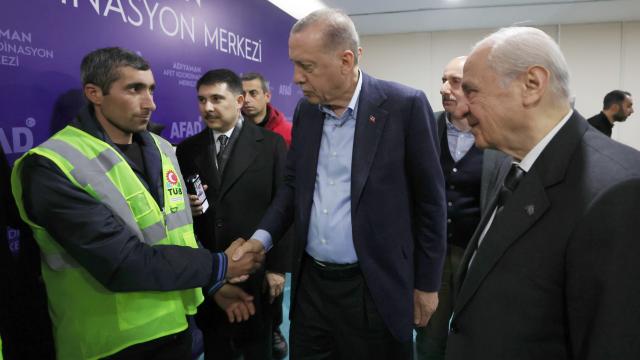 Ərdoğan yardımı ilə gündəm olan Sərvərlə görüşdü - FOTO