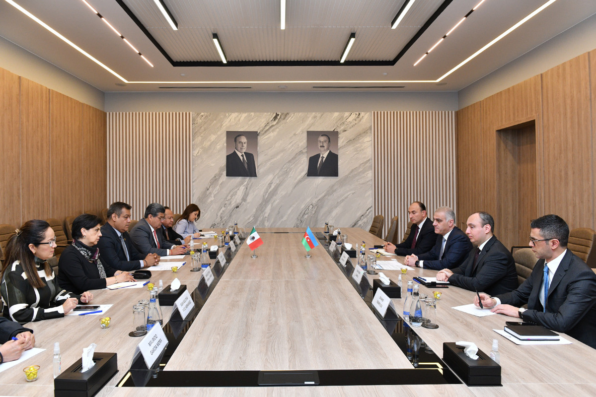 Nazirlikdə meksikalı deputatlarla görüş olub