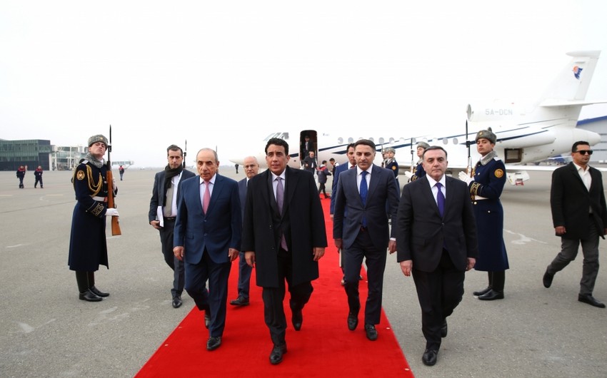 Liviya Prezident Şurasının sədri Bakıdadır