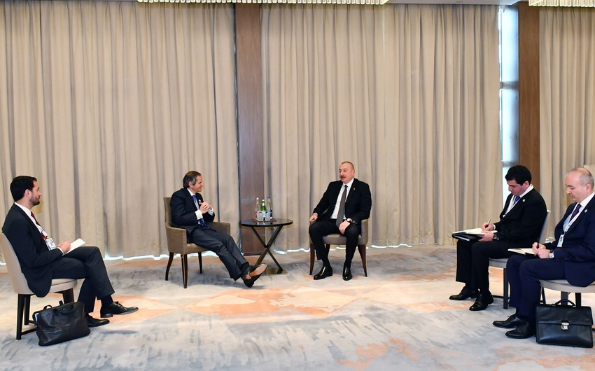 Prezident AEBA-nın Baş direktorunu qəbul edib