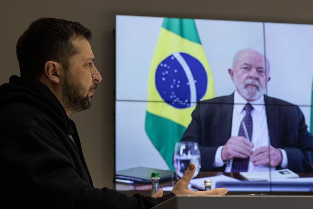 Braziliyadan Ukraynaya DƏSTƏK - Prezidentlər telefonla danışdı