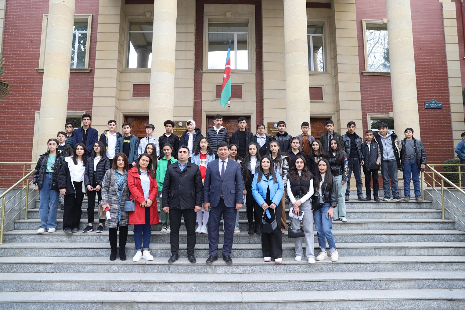 Şəmkirli şagirdləri Gəncə Dövlət Universitetində olublar - FOTOLAR