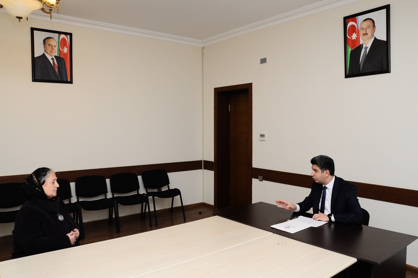 Naftalanda vətəndaşların müraciətləri dinlənilib