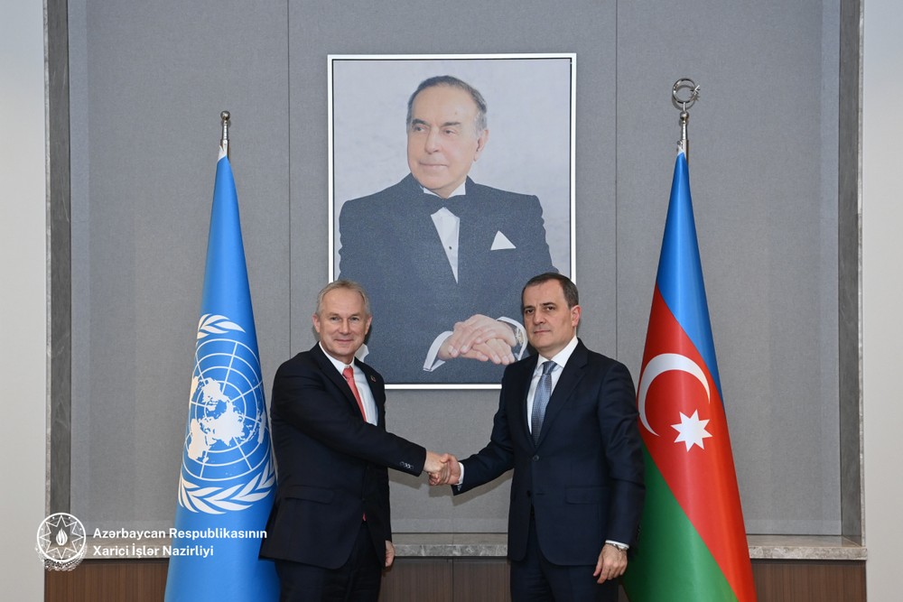 Nazir BMT Baş Assambleyasının Prezidenti ilə görüşüb