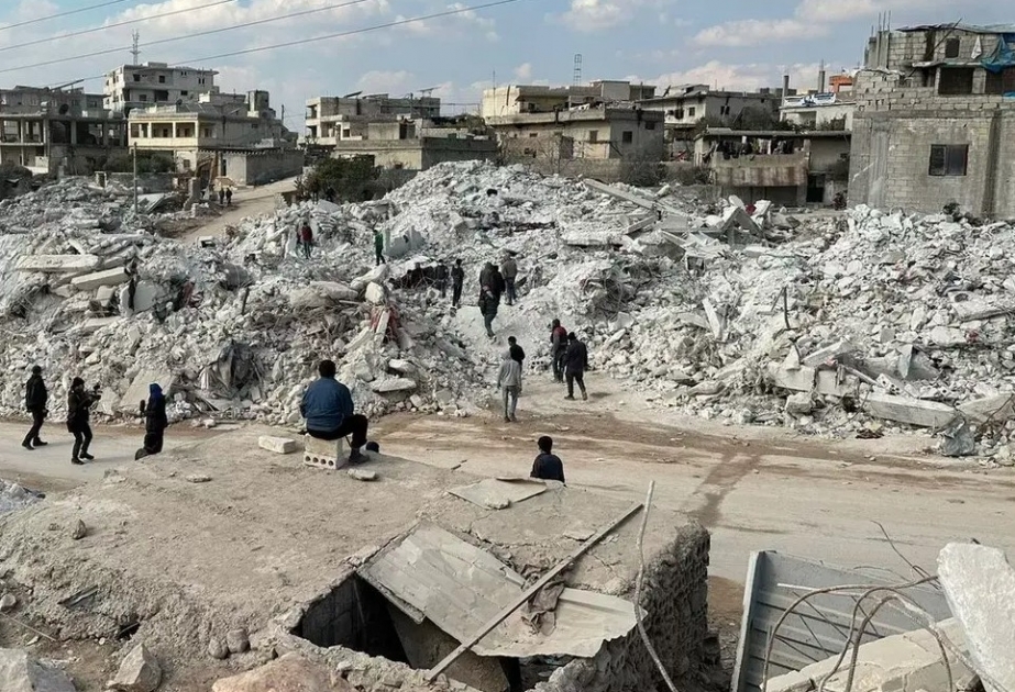 Zəlzələnin Suriyaya vurduğu ziyan açıqlandı