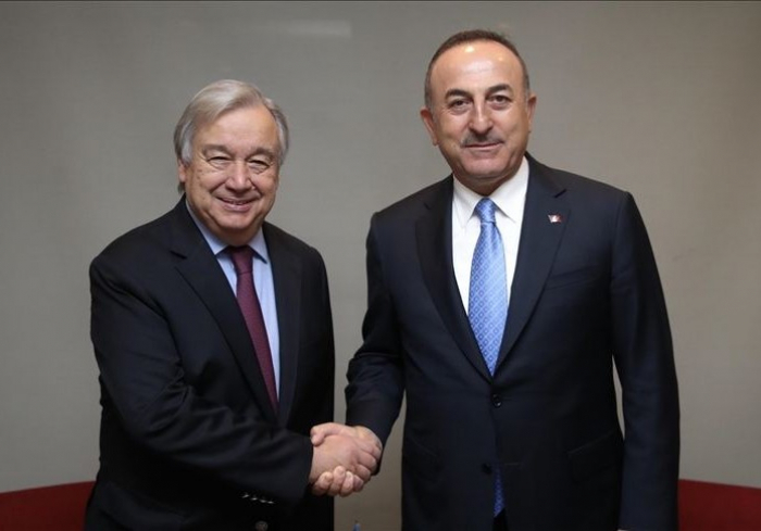 Çavuşoğlu Quterreşlə taxıl sazişini müzakirə etdi 