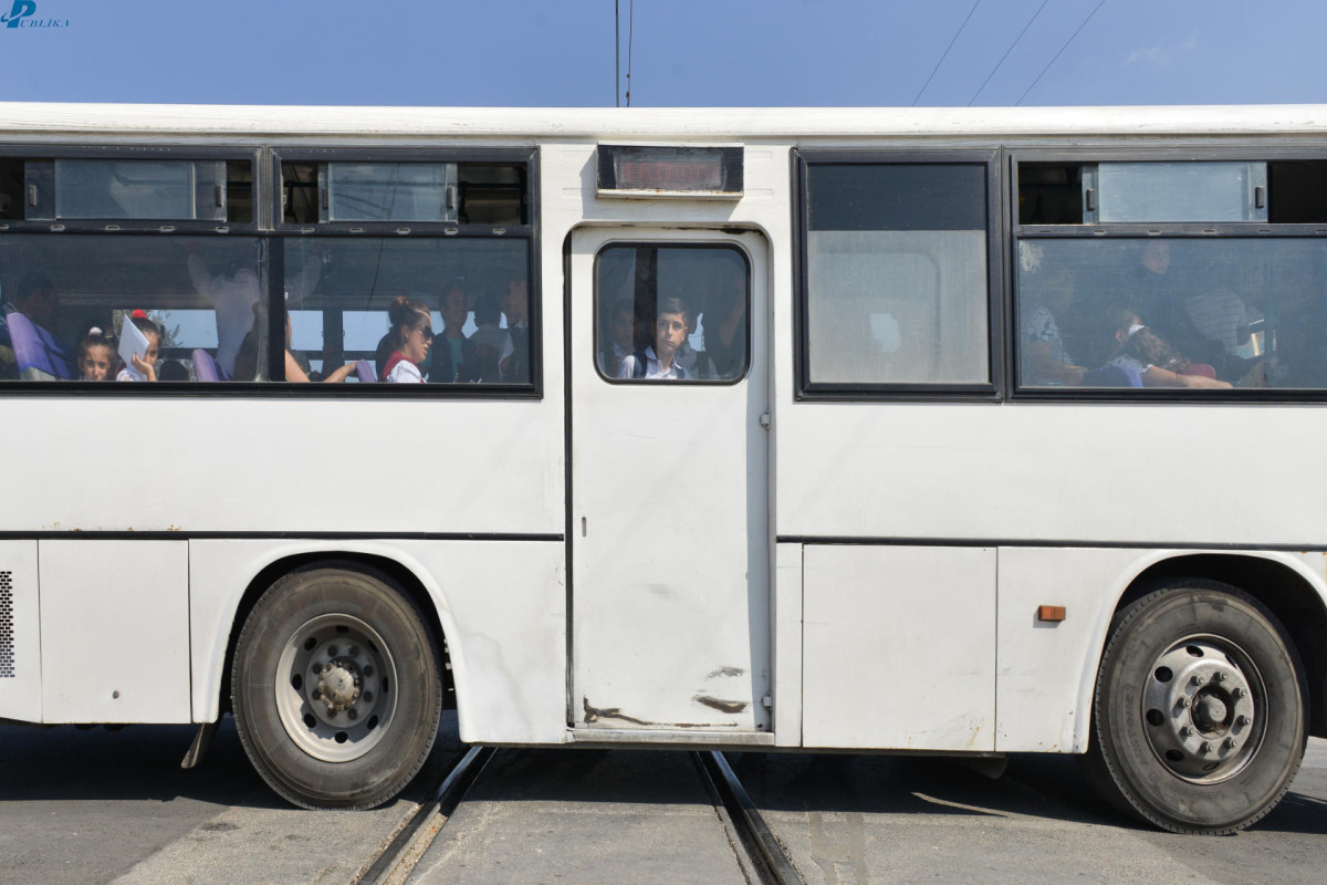 Sənədsiz avtobus sürən şəxs həbs edildi