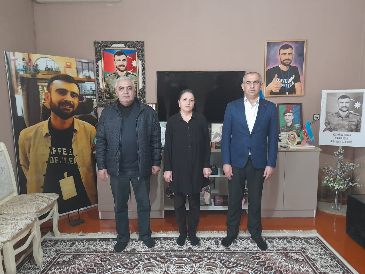 Füzulidə şəhid ailələri ziyarət olunub - FOTO